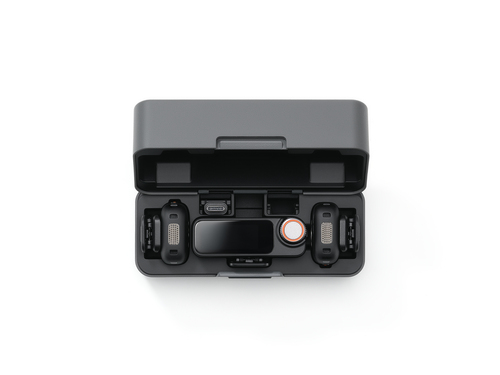Microfono Dji DJMC30 Mic 3 (2 TX+1 RX+Charging Case) Black