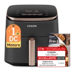 Cosori - Friggitrice ad aria Cosori CAF DC602 KEUR TURBO BLAZE Chef Edition Bla