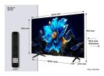 TCL - Tv Tcl 55P79K P SERIES Brushed metal front