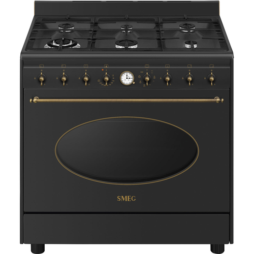 Cucina gas Smeg COLONIALE CO90GMAN2 Antracite