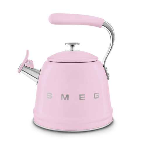 Bollitore Smeg WKF01PK 50 STYLE con fischietto Rosa