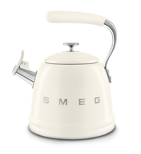 Bollitore Smeg WKF01CR 50 STYLE con fischietto Panna