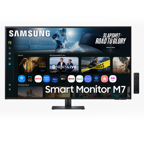 Monitor Samsung LS43FM702UUXEN SERIE M7 Smart Vision AI Black