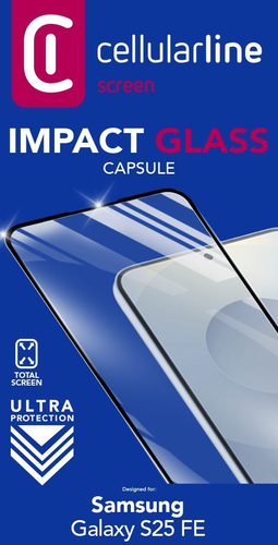 Protezione schermo Cellular Line TEMPGCABGALS25FEK GALAXY IMPACT GLASS