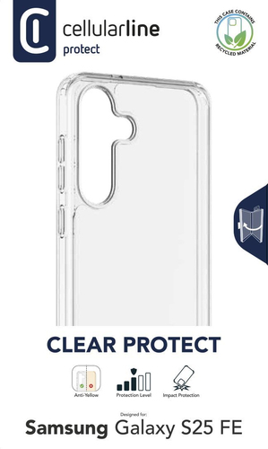 Cover Cellular Line CLEARDUOGALS25FET GALAXY AI S25 FE CLEAR STRONG Cl