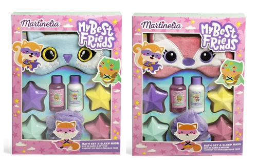 Set regalo Idc Institute My best friends bath & eye mask set