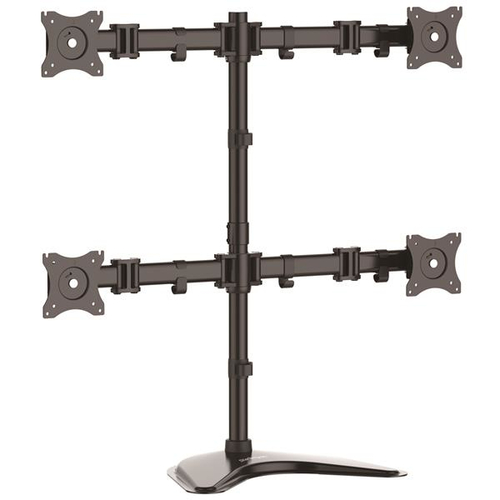 Supporto monitor TV scrivania Startech.Com ARMBARQUAD Stand per 4 sche