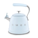 Bollitore Smeg WKF01PB 50 STYLE con fischietto Azzurro