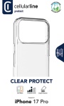 CELLULAR LINE - Cover Cellular Line CLEARDUOIPH17PROT IPHONE 17 Pro CLEAR STRONG Clear