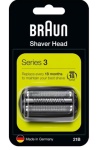 BRAUN - Testina ricambio rasoio Braun 736879 SERIES 3 21B Shaver Head Black