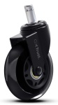 TRUST - Ricambio originale Trust 25804 GXT 702 Chair Wheels Led Gel Clear Blac