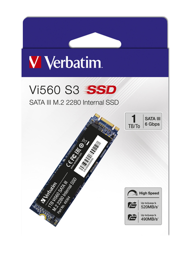 SSD interno Verbatim 49364 VI560 S3 Black