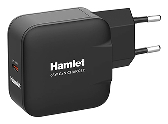 Caricabatterie Hamlet XPDG 65W 65W GaN Black