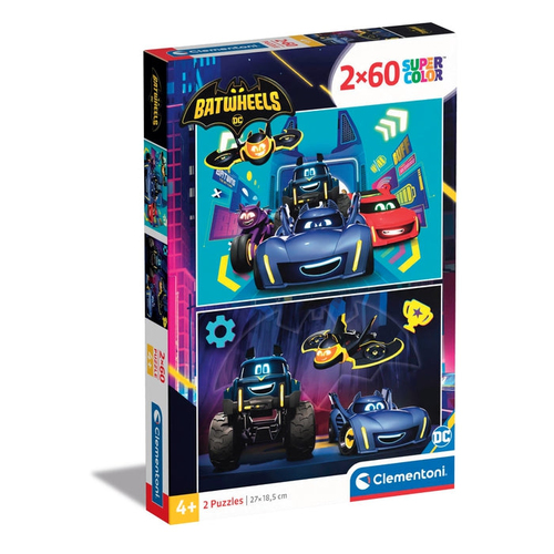 Puzzle Clementoni 24812 DC COMICS BATWHEELS Super Color