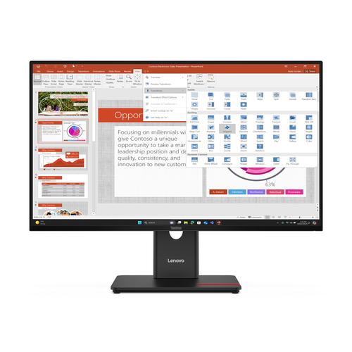 Monitor Lenovo 64A5MAT6EU THINKVISION T27 40 Pivot Eclipse black