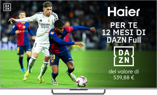 Tv Haier 36200136 SERIE M90 H75M90EUX Black e Silver