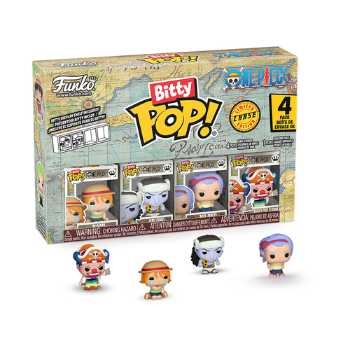 Personaggio collezione Funko 86893 POP BITTY One Piece Nami 4 Pack