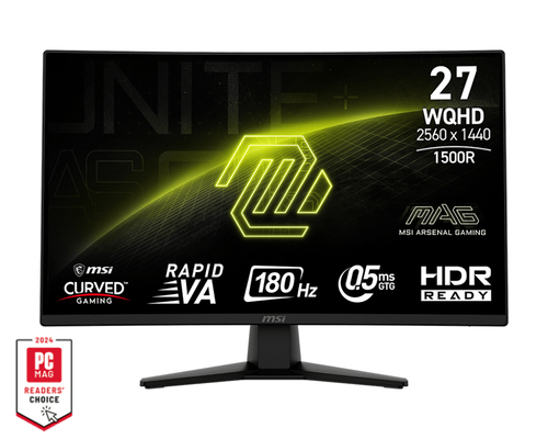 Monitor Msi 9S6 3CE31T 007 MAG 274CQF Curvo Black
