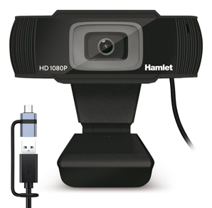 Webcam Hamlet HWCAM1080 CX Black