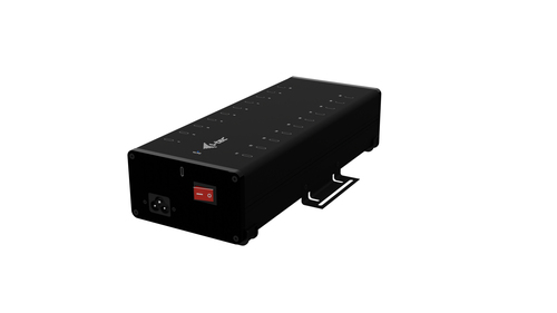 Caricabatterie i tec CACHRGHUB20CIT Metal Charging 20 Port Black