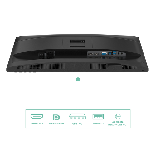 Monitor Aoc 24P4U Pivot Black