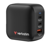 VERBATIM - Caricabatterie Verbatim 32229 70W GaN Triple Black