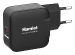 HAMLET - Caricabatterie Hamlet XPDG 65W 65W GaN Black