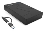 HAMLET - Box esterno hard disk Hamlet HXD3U6G AC 3.2 Storage Station Black