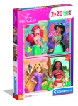 Clementoni - Puzzle Clementoni 24092 DISNEY PRINCESS Super Color
