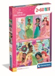 Clementoni - Puzzle Clementoni 24824 DISNEY PRINCESS Super Color