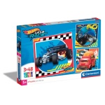 Clementoni - Puzzle Clementoni 25313 HOT WHEELS Super Color