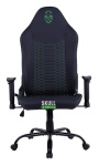 Skull Factory - Sedia gaming Skull Factory SF ACC0114 Master Black e Green