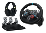 LOGITECH - Volante e pedaliera simulatore guida Logitech 991 000539 G Series G29 