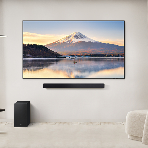 Soundbar Samsung HW B450F ZF B SERIES 2.1 Subwoofer wireless Titan bla