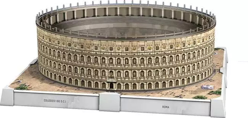 Puzzle Ravensburger 12008034 3D Colosseo con luci Led
