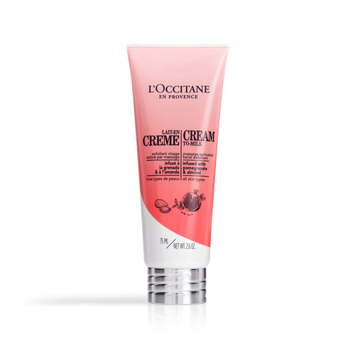 Esfoliante viso L'Occitane en Provence Crema In Latte Infusion 75 ml