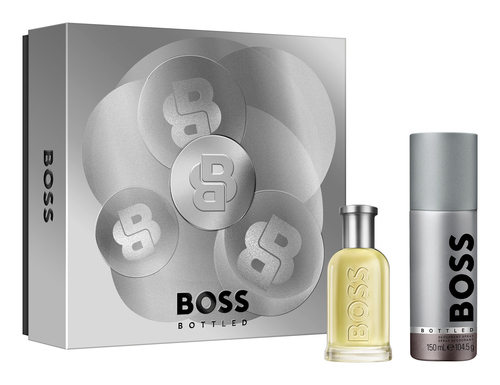 Set regalo uomo Hugo Boss Boss bottled set 50 ml eau de toilette + 150