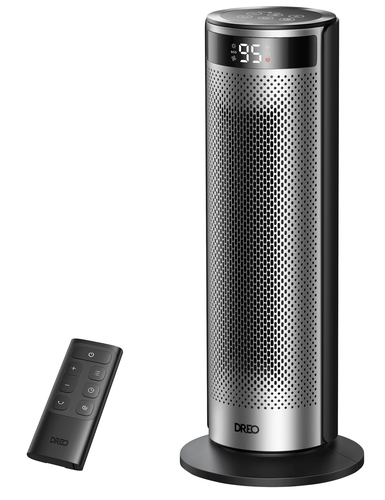 Termoventilatore Dreo DR HSH028 SOLARIS 628 Black e Grey