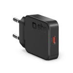 SBS - Caricabatterie Sbs TETRGAN1C20SLIM SLIM WALL CHARGER 20W Black