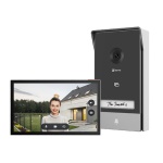 EZVIZ - Citofono Ezviz CS HP7 R110 2W2TFC Video Doorphone HP7 2 Entry Kit Gray