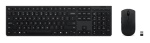 LENOVO - Tastiera e mouse Lenovo 4X31R64334 PROFESSIONAL Rechargeable Black
