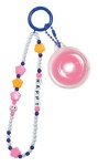 Pupa - Happy charms braccialetto happy moschettone blu + lip gloss bubble gum