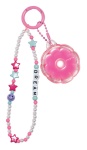 Pupa - Happy charms braccialetto dream moschettone rosa + lip gloss cherry ja
