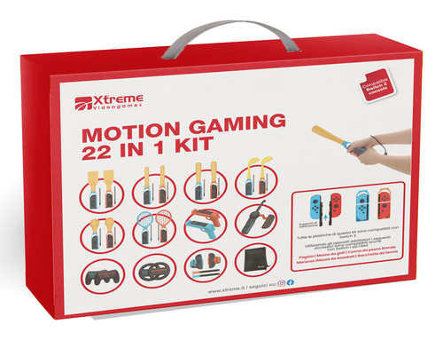 Set videogioco Xtreme 95784 SWITCH 2 Kit Motion Gaming 22in1