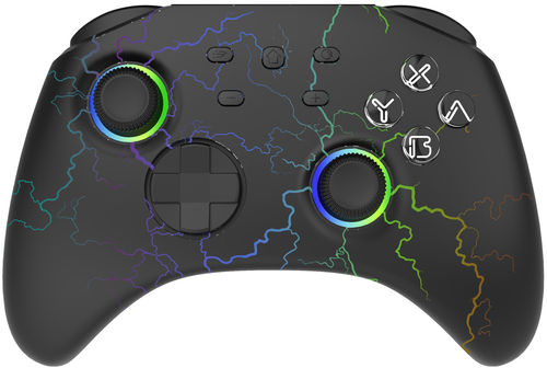 Gamepad Qubick COSW0019 SWITCH Thunder Black
