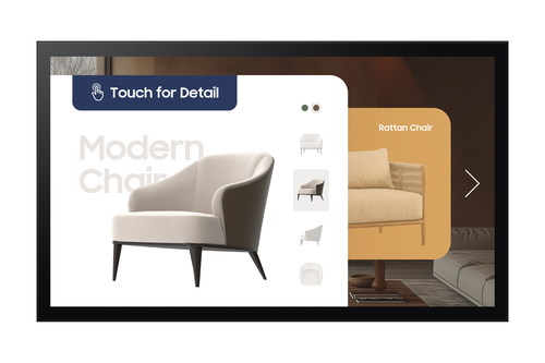 Display professionale Samsung LH32QMCTBGCXEN QMC T SERIES Black