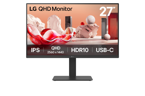 Monitor Lg 27BA65QB B AEU BUSINESS Black
