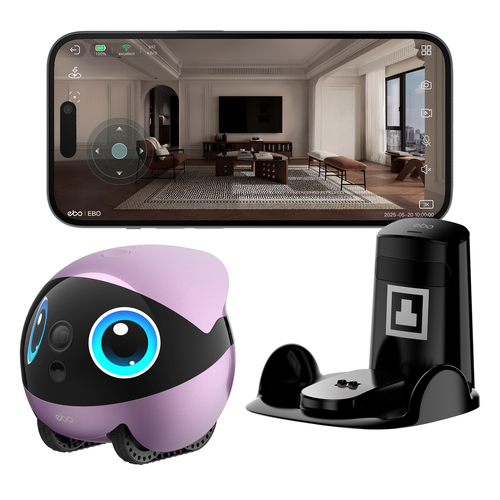 Videosorveglianza animali SMART Enabot EA0417 EBO Air 2 Plus Nebula pu