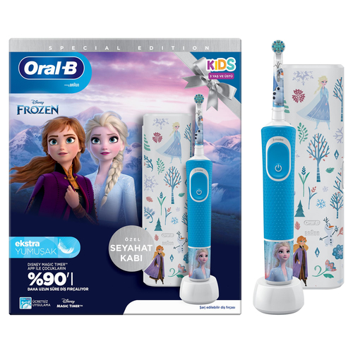 Spazzolino elettrico Oral B 8006540773178 PRO KIDS Frozen Blue e White