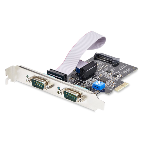 Scheda di espansione Startech.Com 2S232422485 PC CARD Seriale a 2 port